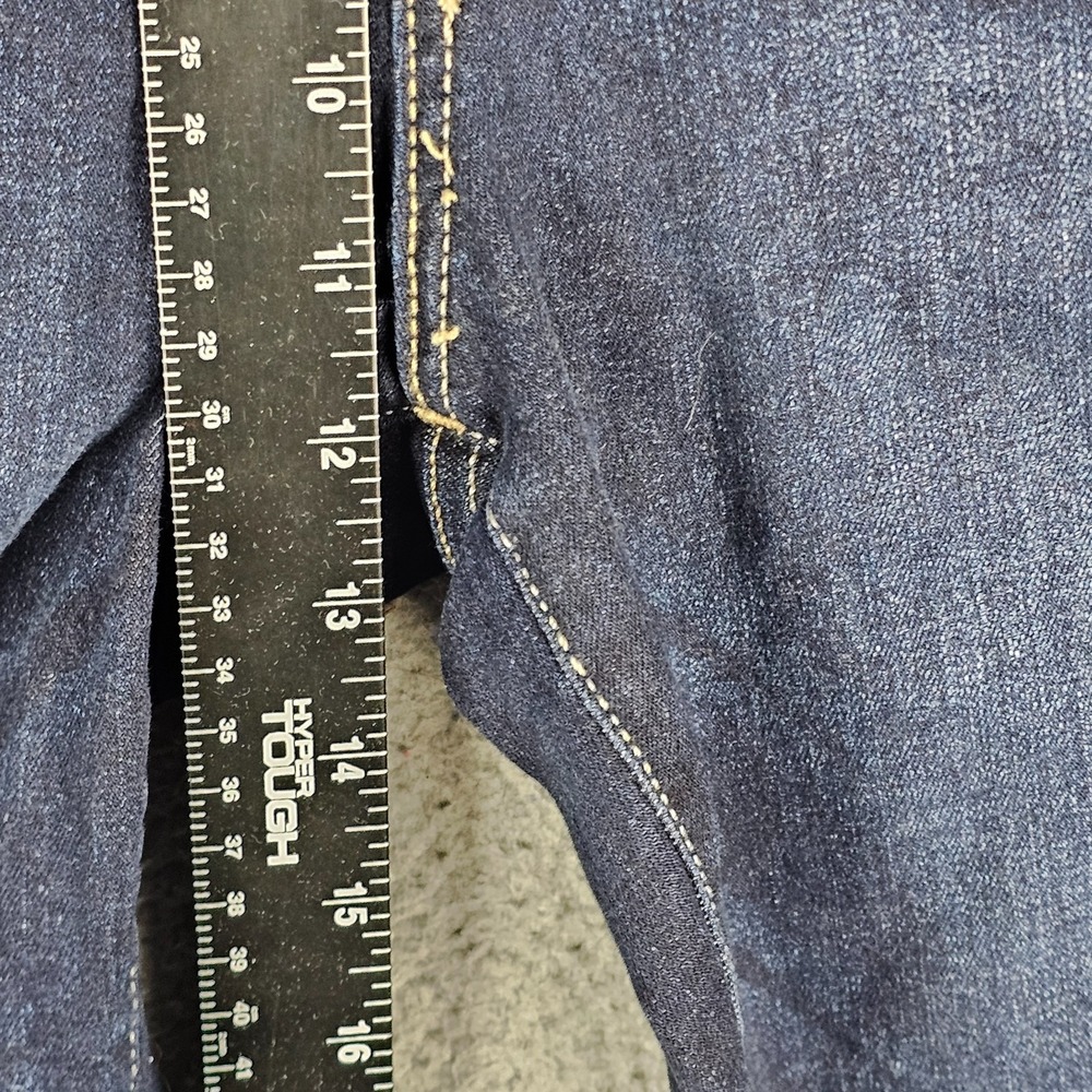 Lucky Brand Stevie Flare Jeans Women's 12/31 Denim 2-Way Stretch Boho‎ High Rise - Picture 6 of 11